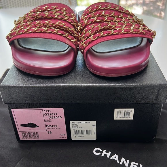 Chanel Tropiconic Chain Sandals - Picture 2 of 4
